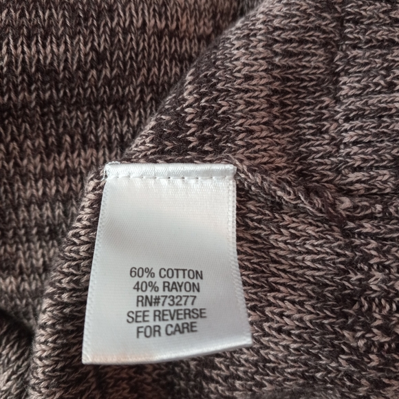 Croft & Barrow Knit Ribbed Cardigan - Picture 5 of 5